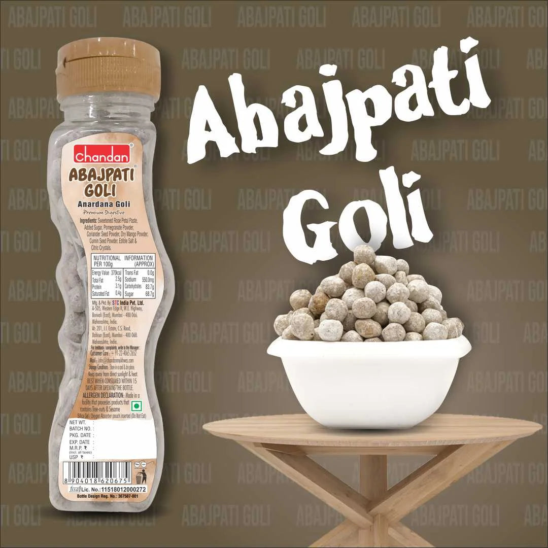 Abajpati Goli (Anardaana) Pomegranate Chews