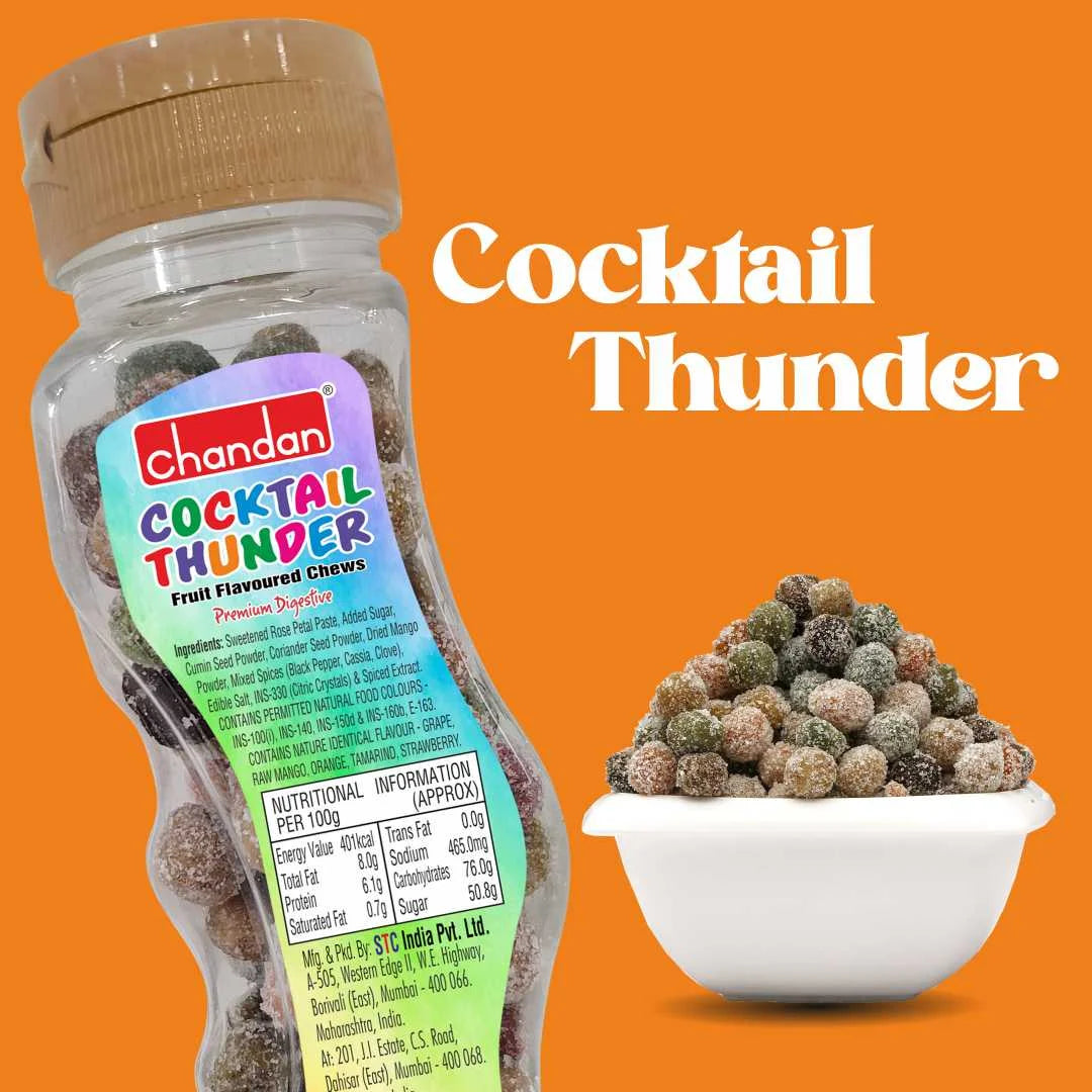 Cocktail Thunder by Chandan Mukhwas | Premium Digestive Mukhwas