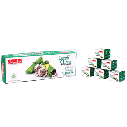 Fresh Mint Paan | 12 Pieces | 72 Grams | Mukhwas | Mouth Freshner