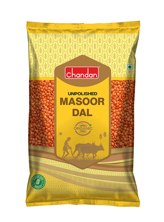 Chandan Organic Masoor Dal 1kg