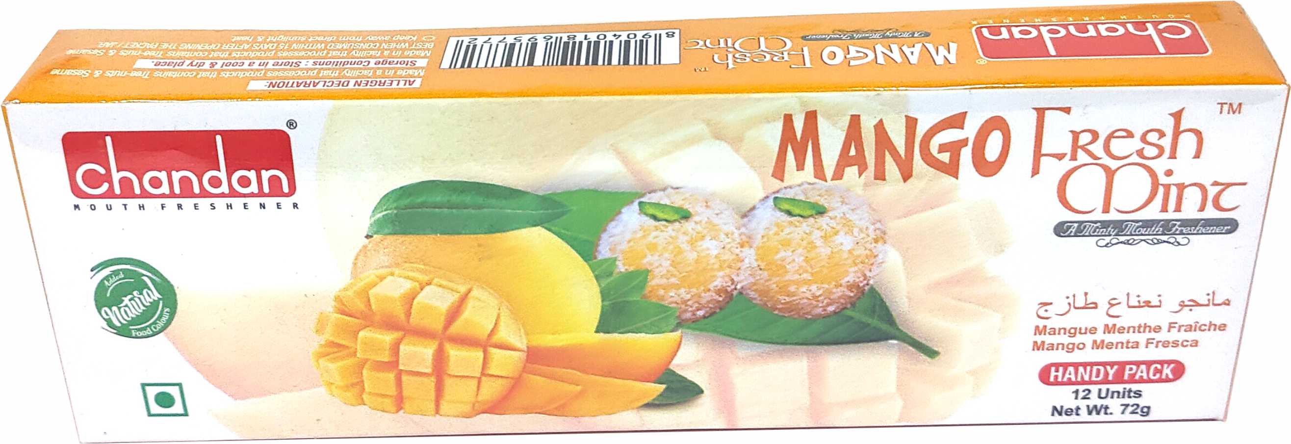 Mango Fresh Mint 12 pcs / 72 gm | Mukhwas | Mouth Freshner
