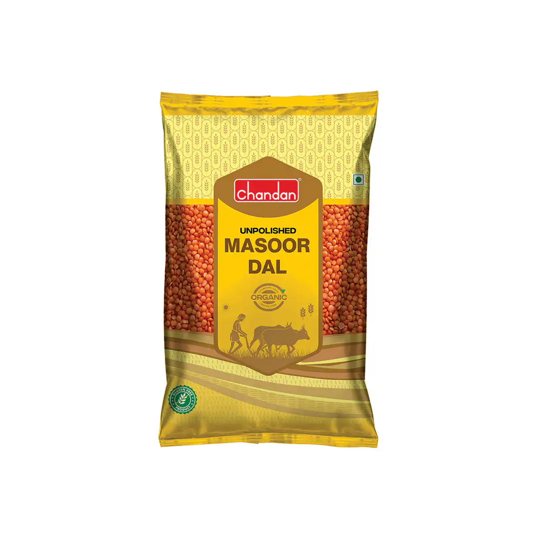 Chandan Organic Masoor Dal 1kg