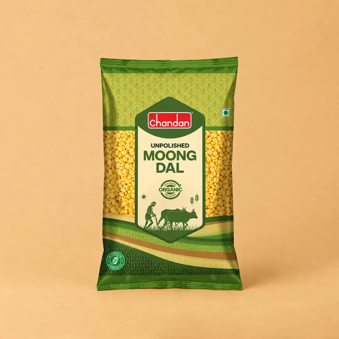 Chandan Organic Moong Dal 1kg