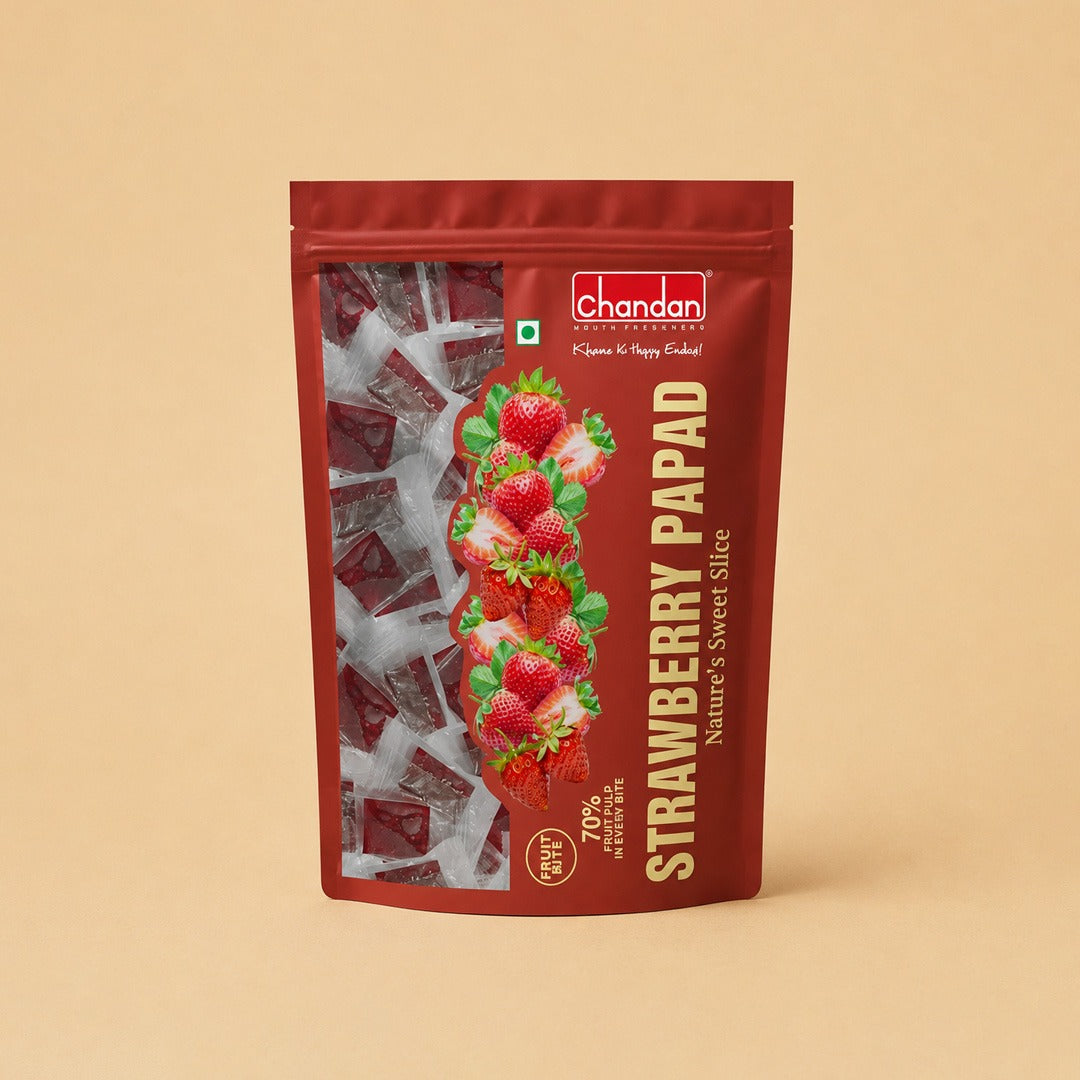 CHANDAN STRAWBERRY PAPAD | 200g