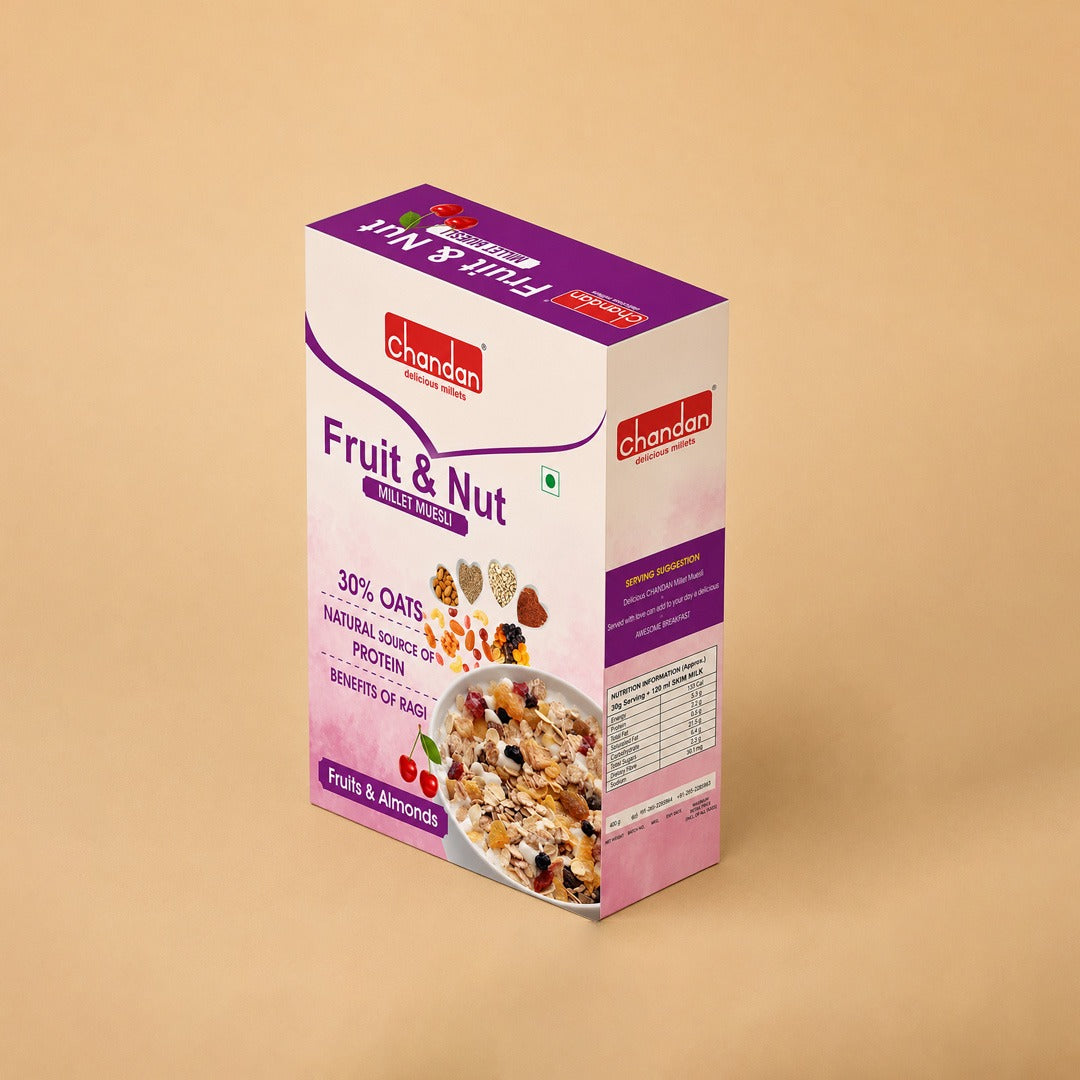 Delicious Milltes Fruit & Nut Millet Muesli 400 gm