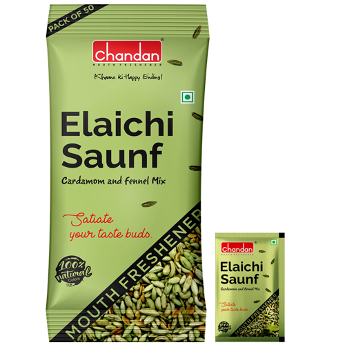 Elaichi Saunf | 50 Sachets | 150 Grams