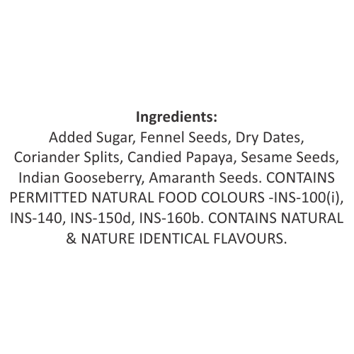 6 in 1 Royal Pack Mukhwas Ingredients  by Chandan Mukhwas 
