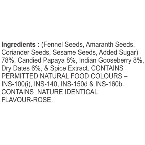 Rose Mix (Saunf) 100% Natural | 80 grams | Aids Digestion and Purifies Blood