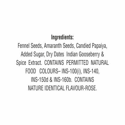 Paan Mukhwas Ingredients by Chandan Mukhwas